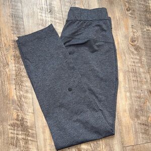 Lululemon Athletica On the Fly Mid Rise Joggers w/ adjustable drawstrings Size 4